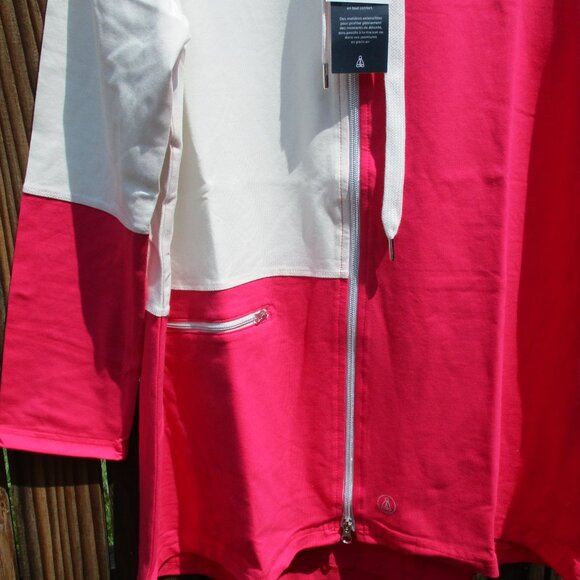 Neon Buddha Colorblock Jacket Lux Leisure Collection Full Zip Pockets Size L NWT - Picture 9 of 11